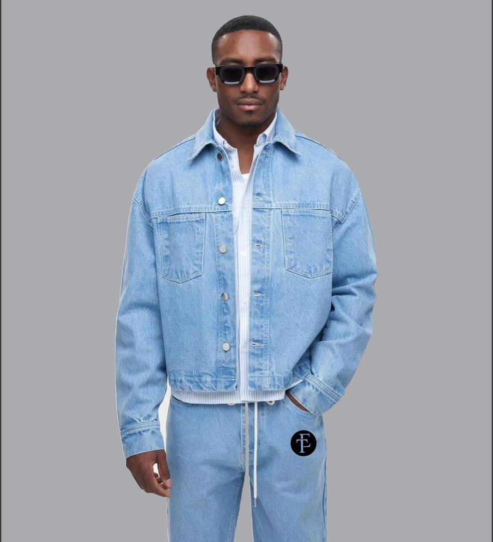 Light blue denim jacket